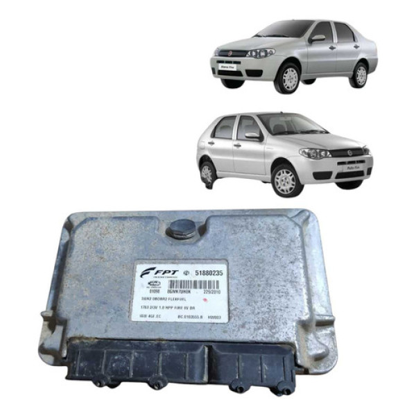 Modulo Injeção Fiat Palio Siena 1.0 Flex 2007a2012