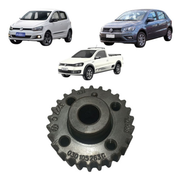 Engrenagem Virabrequim Gol Golf Fox Crossfox Spacefox Cx268