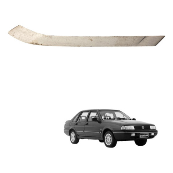 Friso Lateral Direito Vw Santana 1996/1999 Cx541 - Branco Branco