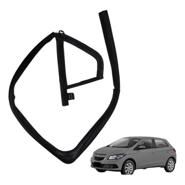 Guarnição Vidro Fixo Traseiro Direito Gm Onix 2013 2019