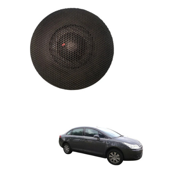 Tela Alto Falante Painel Citröen C4 Pallas 2007/2012 Cx527 Preto