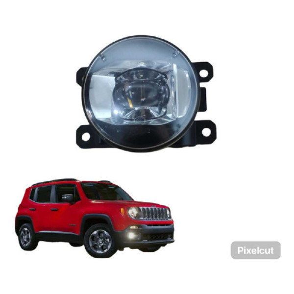 Farol Milha Direit Jeep Renegade 2017-2022 Transparente