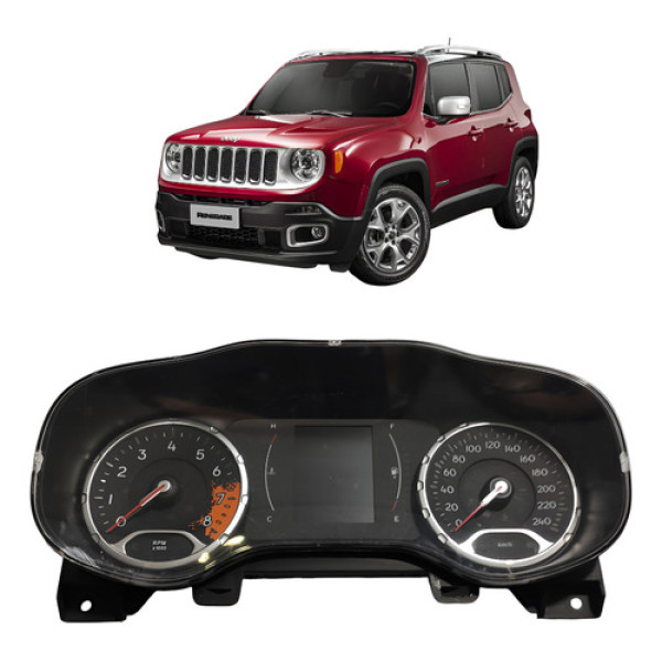 Painel Instrumentos Jeep Renegade 2017/2021 Cx480 Preto