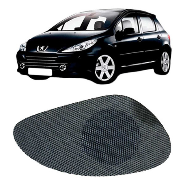 Tela Auto Falante Painel Lado Esquerdo Peugeot 307 2008 Preto