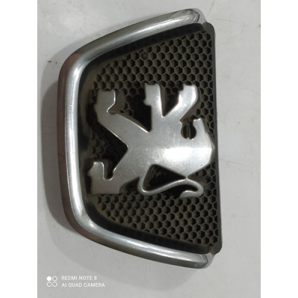 Emblema Grade Dianteira Peugeot 206 9628688677 Cx320