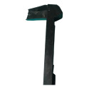 Guia Vidro Porta Traseira Direita Gm Onix 13/19 Cx124 Preto Preto