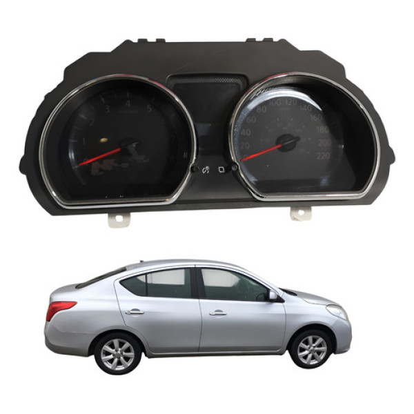Painel Instrumentos Nissan Versa 2012/2019 Cx481 Preto