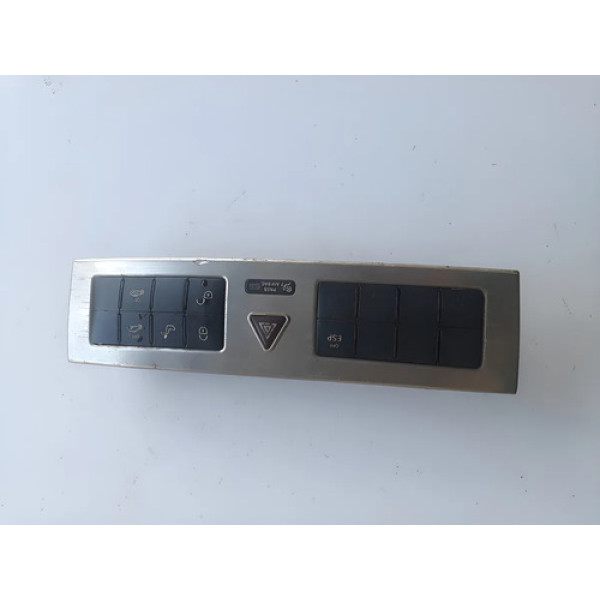 Moldura  Botões  Para Mercedes Benz C230 05/07 Cx219 Preto Preto