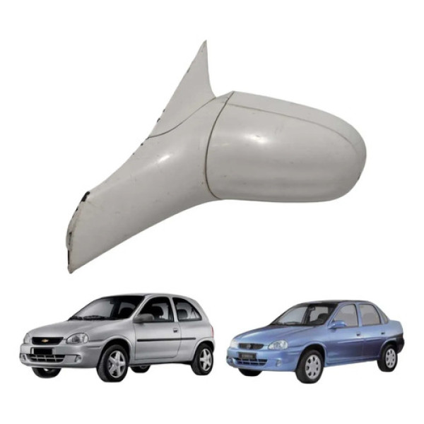 Retrovisor Manual Esquerdo Gm Corsa Classic 1994 2010 Cx339