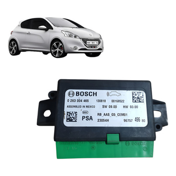 Módulo Estacionamento Peugeot 208 2008 A 2016 Preto