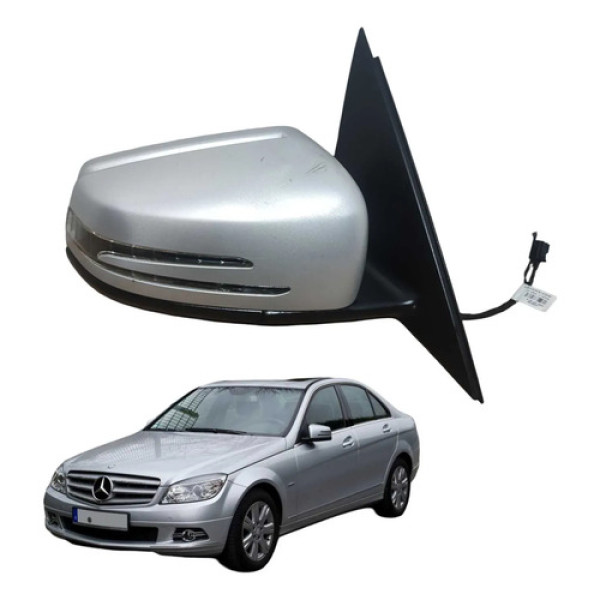 Retrovisor Elétrico Dir Mercedes C280 2009 C/ Pisca Cx423