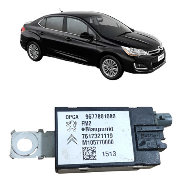 Módulo Sensor Antena Traseiro Citroen C4 Lounge 2015 A 2017