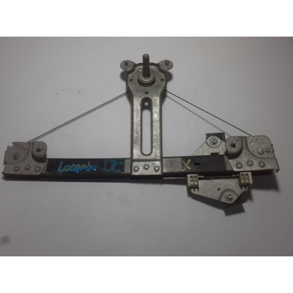 Máquina Vidro Manual Traseira Esquerda Renault Logan 2010