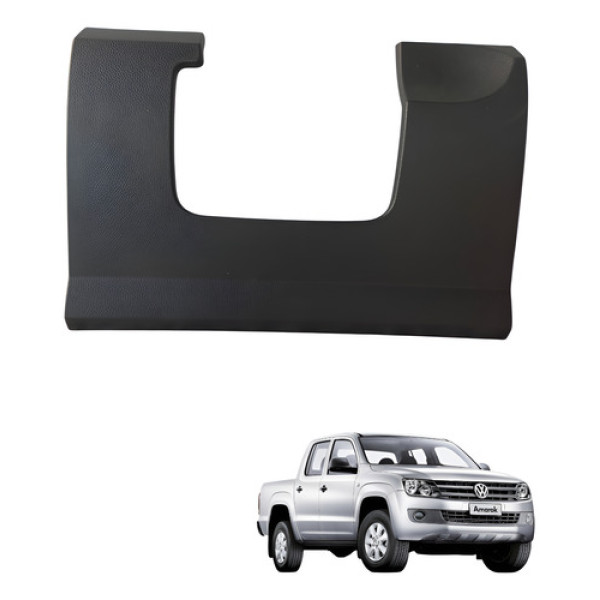 Moldura Painel Volante Amarok 2012/2016 Cx540 Preto Liso
