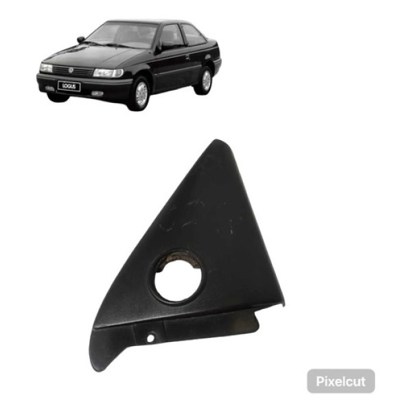 Moldura Ld Retrovisor Vw Logus Pointer 1993 A 1996