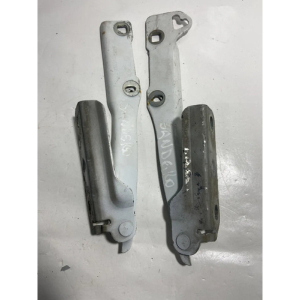 Par Dobradiça Capô Renault Sandero 07/13 Cx125