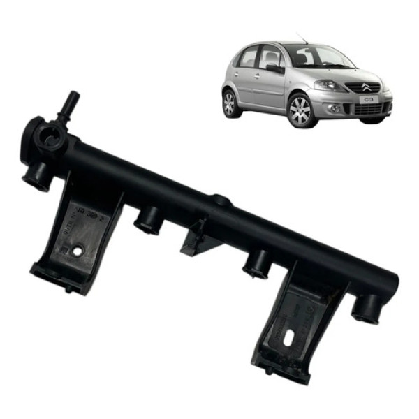 Flauta Injeção Peugeot 206 207 Picasso 1.6 9658533280 Cx92