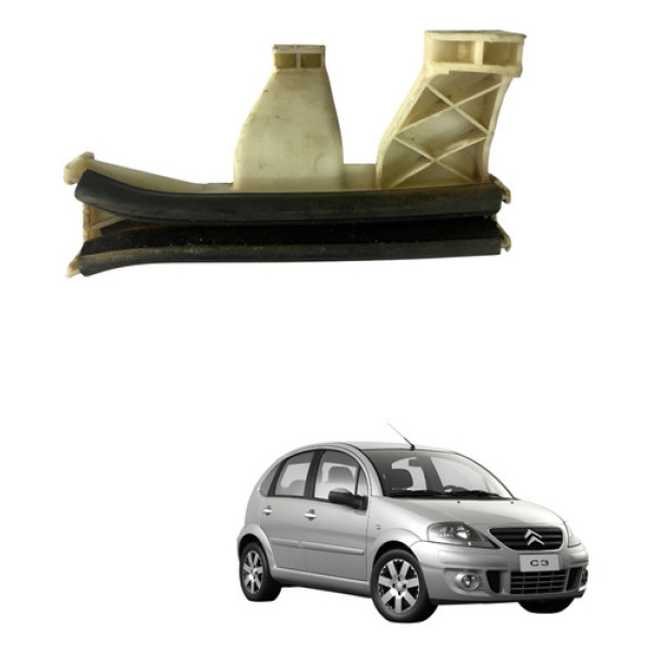 Guia Vidro T.d Citröen C3 2008/2012 Cx516 Branco