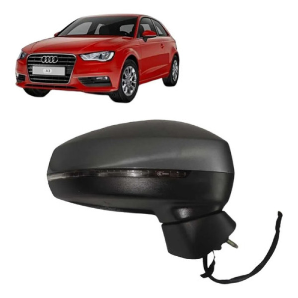Retrovisor Elétrico Direito Audi A3 2012 A 2014 Cx355