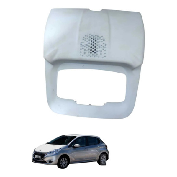 Moldura Luz Teto Peugeot 1.5 8v 208 2015 A 2017