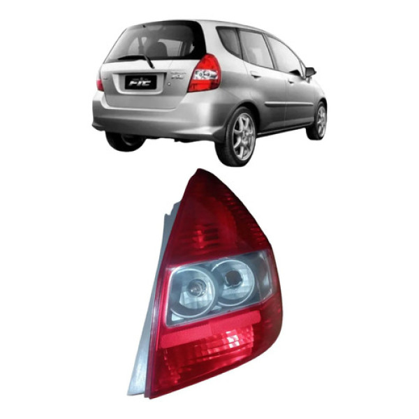 Lanterna Traseira Direita Honda Fit 2003 A 2008 Direito/passageiro 0