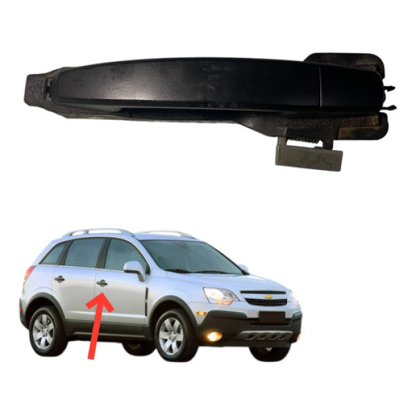 Maçaneta Externa Dianteira Direita Captiva 2008/2015 Cx511 Dianteira