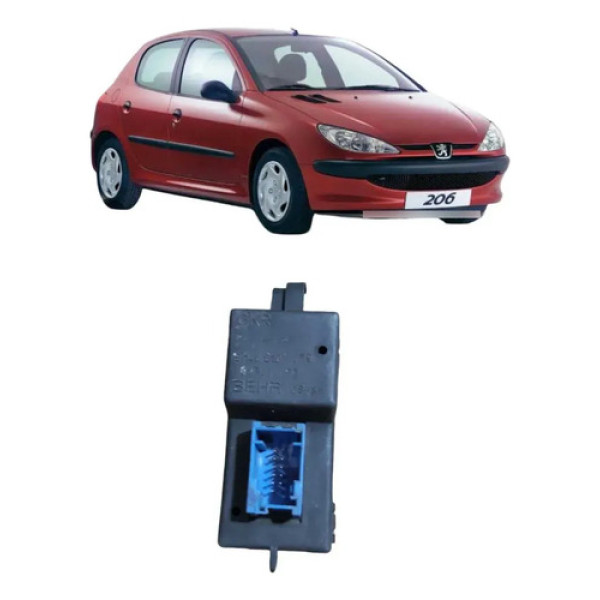 Módulo Atuador Caixa Ar Peugeot 206 2001 A 2008 Preto