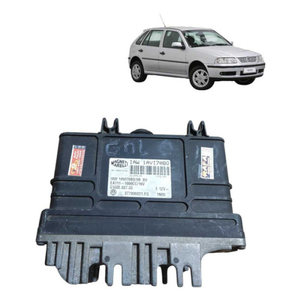Módulo Injeção Controle Vw Gol 1.0 16v Gasolina 1999 A 2004