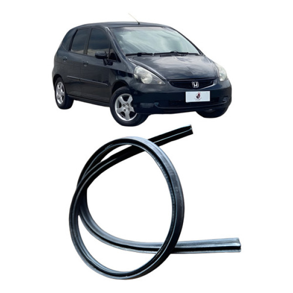 Borracha Grade Churrasqueira Honda Fit 2003/08 Cx339