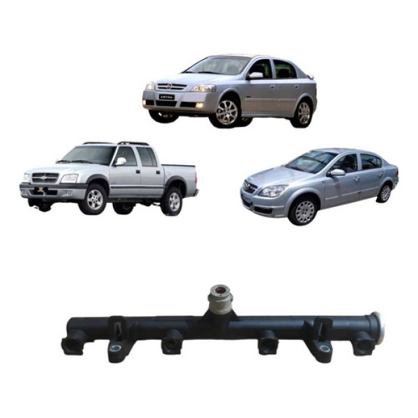 Flauta Bico Injetor Gm Astra Vectra S10 2.0 2007a2011