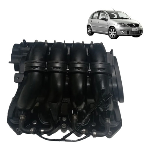 Coletor Admissão Citroen C3 Peugeot 206 207 1.6 16v P4