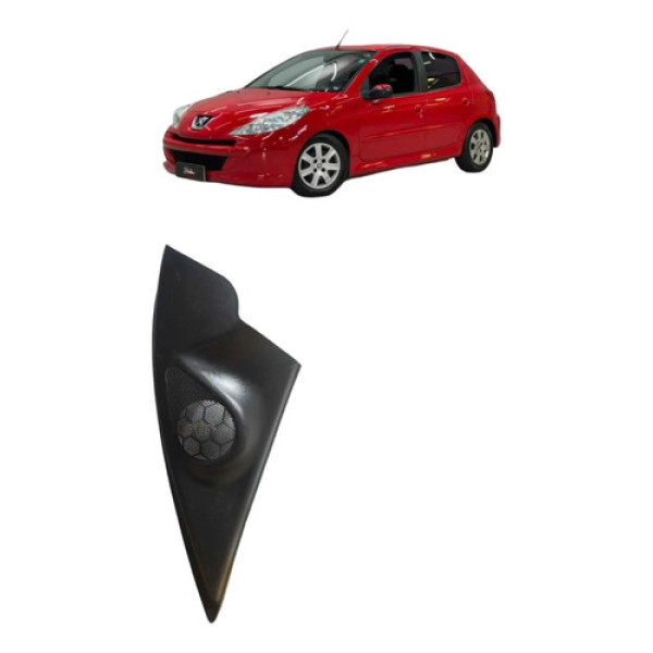 Moldura Esquerda Retrovisor Peugeot 207 2006 A 2013