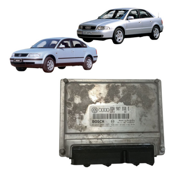 Módulo Injeção Vw Passat Alemão Audi A4 1.8 8d0907558e Cx300