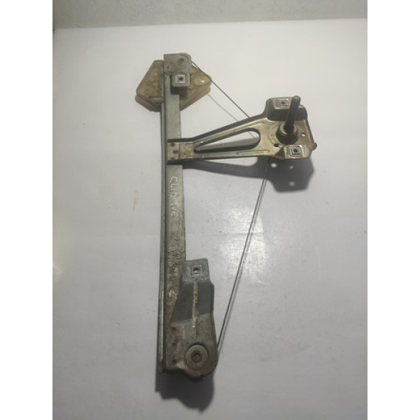 Máquina Vidro Manual Traseira D Renault Clio 99/11 Cx147