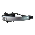 Maçaneta Ext Porta Diant Esq Motorista S Chave Jetta Vw Cx60 Prateado Dianteira