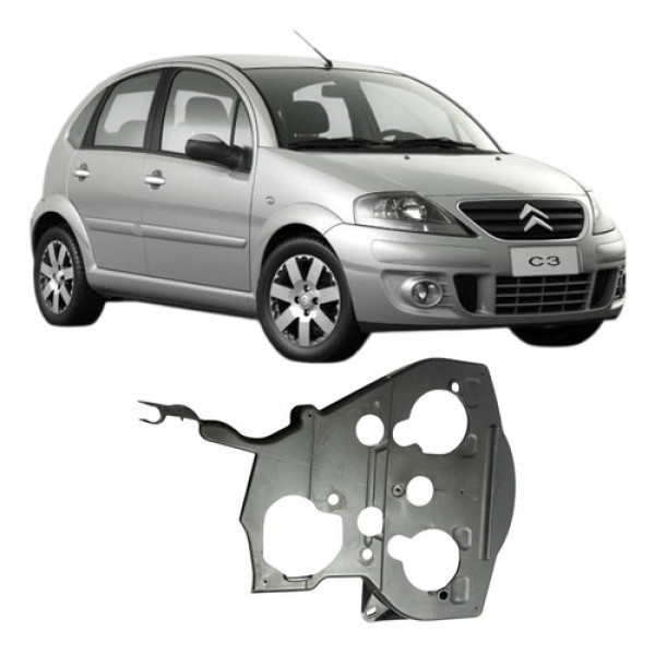 Proteção Interna Correia Dentada Citroën C3 C4 03a12 Cx400