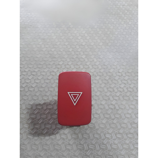 Botão  Pisca Alerta Hunday  Tucson 2006/2017 Cx243 Preto E Vermelho
