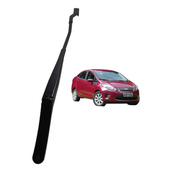 Braço Limpador Parabrisa Esquerdo Ford New Fiesta 2011 Cx479 Esquerdo
