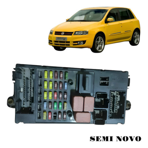 Caixa De Fusíveis Rele Bsi Fiat Stilo 1.8 07 A 10