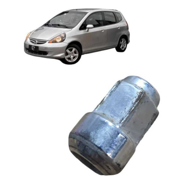 Parafuso Porca Roda Dianteira Cromada Honda Fit 1.5 16v 2005