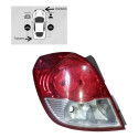 Lanterna Traseira Esquerda Captiva 2.4 2011 Esquerdo/motorista Vermelho