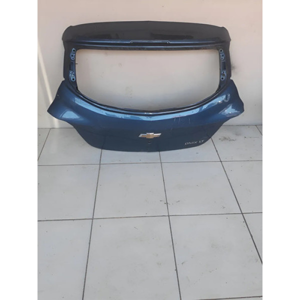 Tampa Traseira  Ônix  Joy 2013/2019 Gm Azul Azul