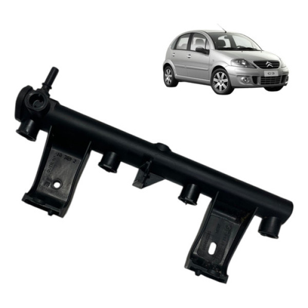 Flauta Injeção Peugeot 206 207 Picasso 1.6 9658533280 Cx92