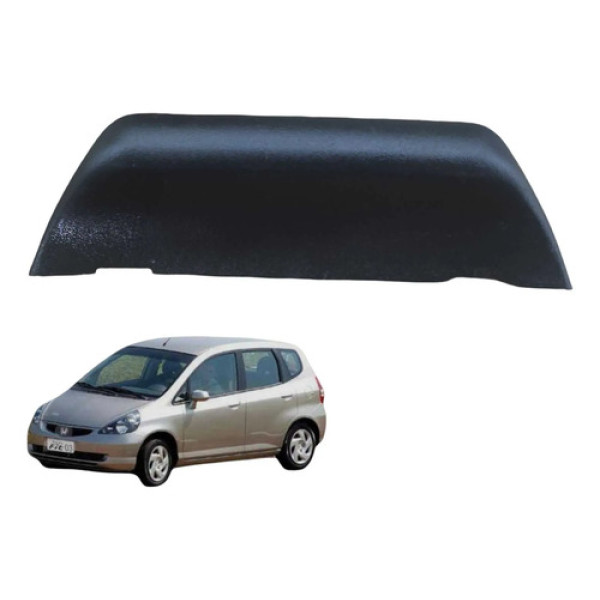 Moldura Acabamento Break Light Honda Fit 2004 2008 Preto