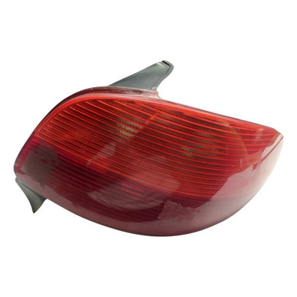 Lanterna Lado Direito Peugeot 206 98/03 P25 Direito/passageiro Vermelho