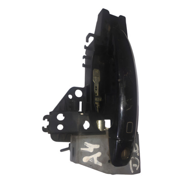 Maçaneta Externa Traseira Esquerda Audi A4 A5 2009/15 Cx46 Preto Traseira