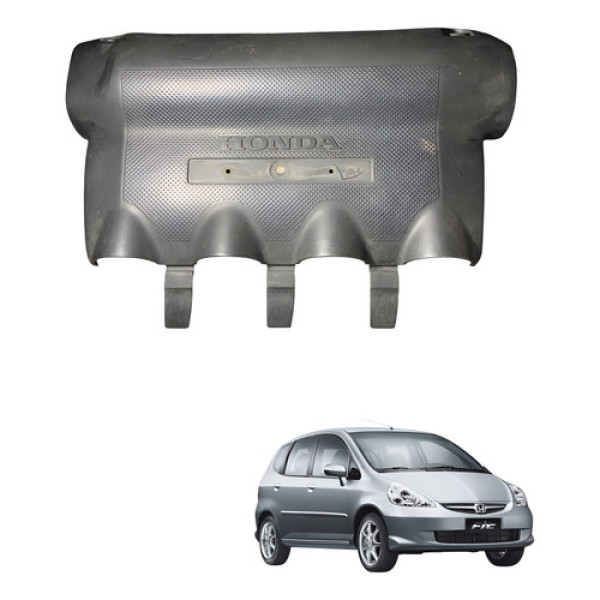 Tampa Plástico Motor Honda Fit 2004/2008 Cx518