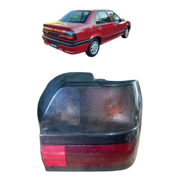 Lanterna Traseira Direita Renault R19 1.8 1994 Direito/passageiro Vermelho