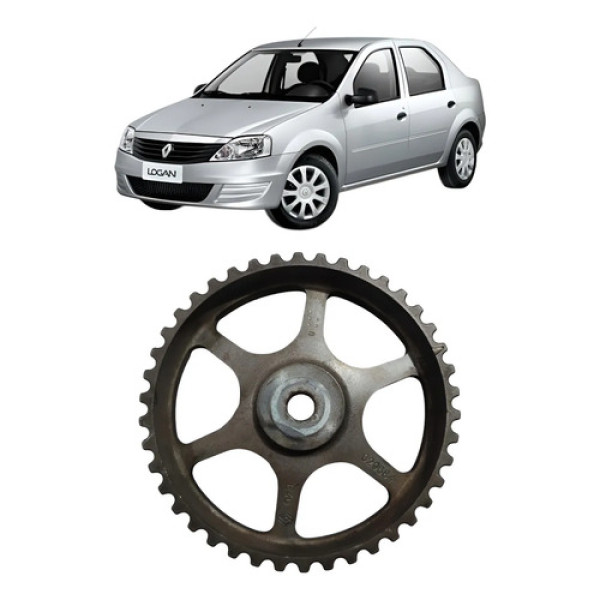 Polia Comando Valvula Sandero Logan 1.0 16v 08 A 2012 Cx171