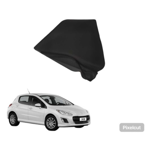 Moldura Direita Tampa Porta Malas Peugeot 308 2012 A 2016 Preto